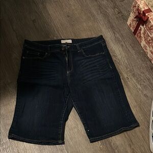 Banana Republic Dark Denim Women's Bermudas